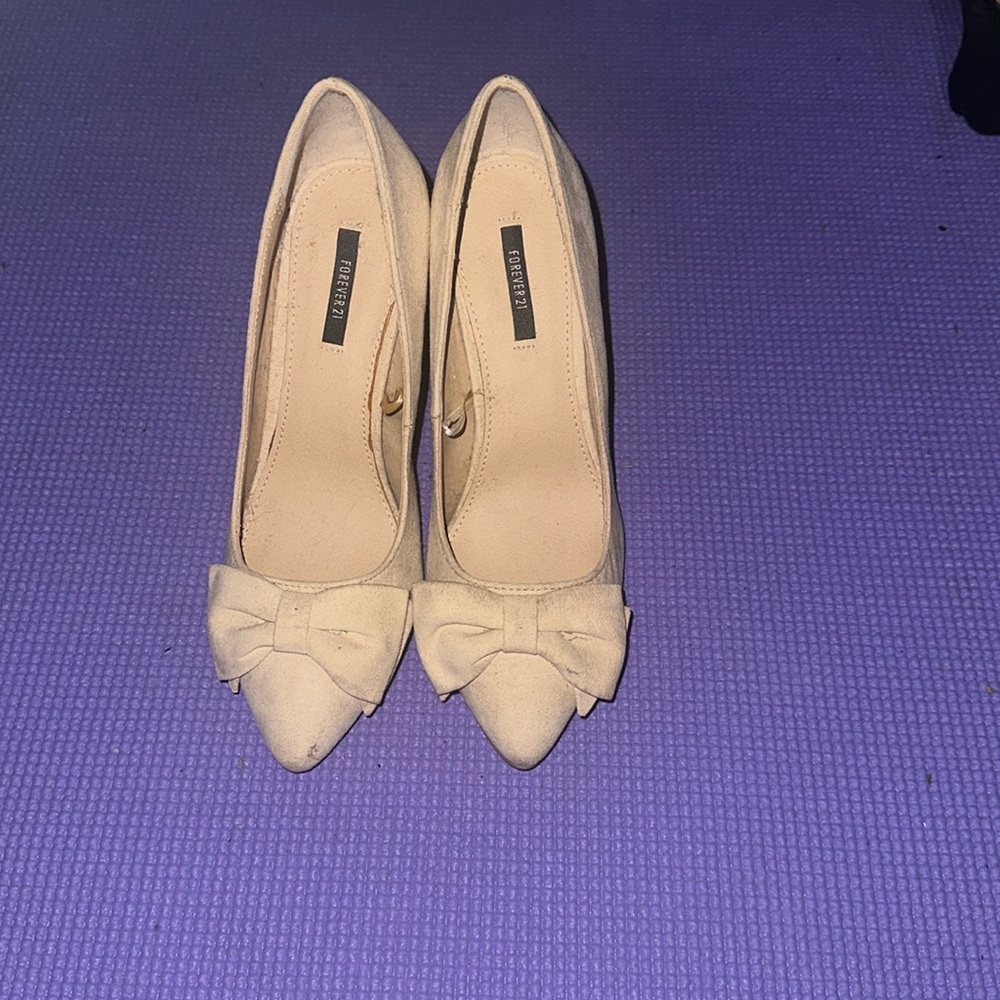 Forever 21 bow heels 7